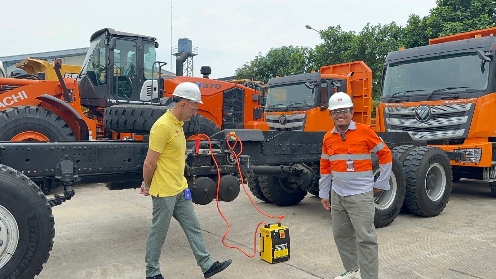 jump starter test at hexindo